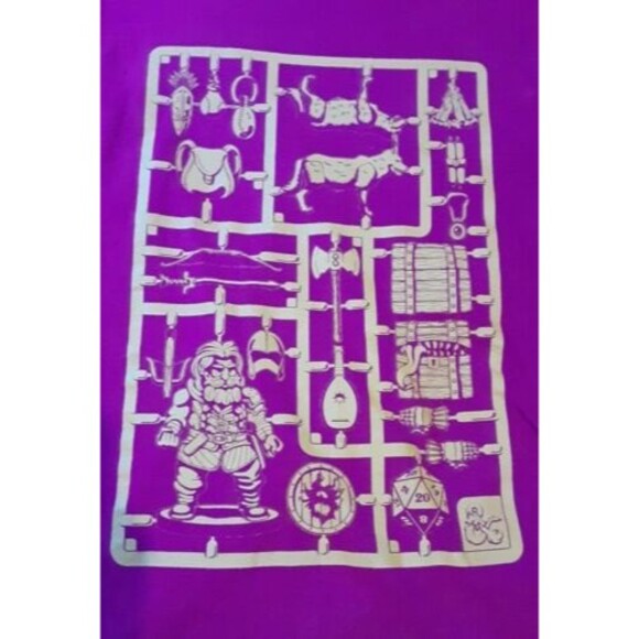 Loot Crate Lootwear Dungeons & Dragons Scarlet T-Shirt Size Large Red - Picture 2 of 6